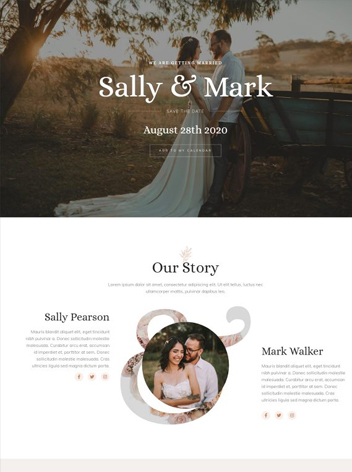 Home sally mark wedding